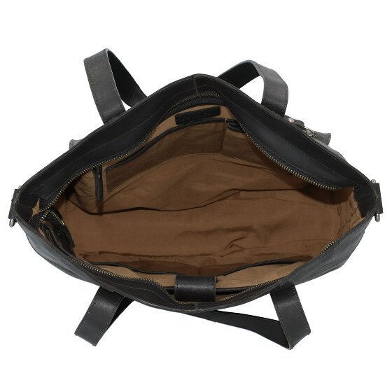 Burkely Skórzana torba na ramię Vintage Jade 36 cm z przegrodą na laptopa