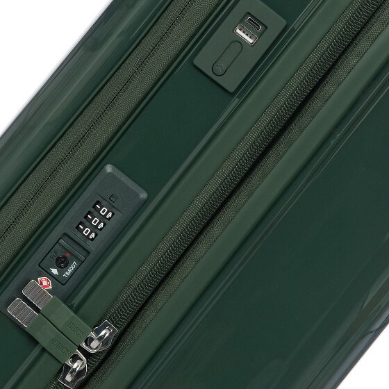 Bric's Positano 4 kółka Walizka kabinowy 55 cm z plisą rozprężną