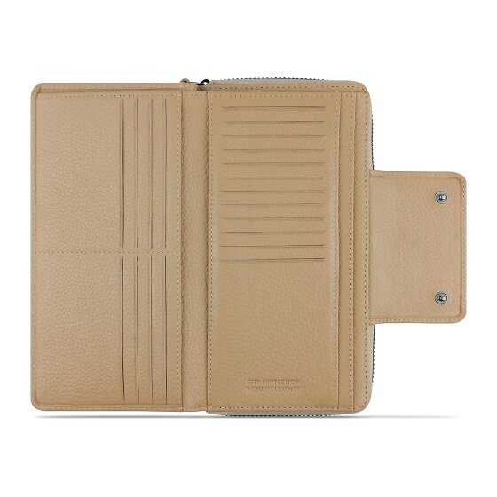 bugatti Elsa Portfel Ochrona RFID Skórzany 19 cm