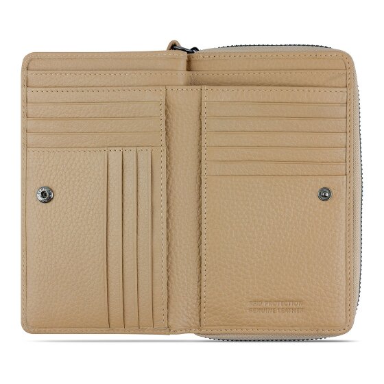 bugatti Elsa Portfel Ochrona RFID Skórzany 15.5 cm