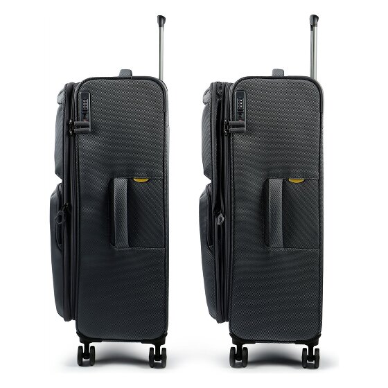 Mandarina Duck Zephyr 4 kółka Walizka L 78 cm z funkcją poszerzenia