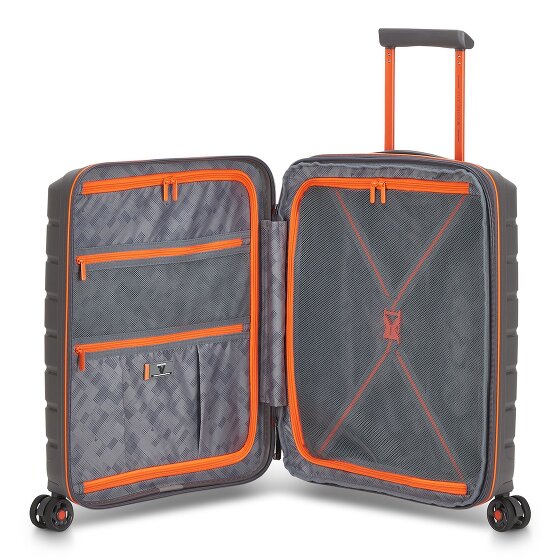 Roncato B-Flying Move 4 kółka Walizka kabinowy 55 cm z plisą rozprężną