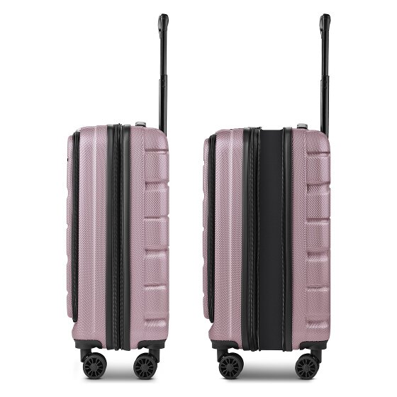 Franky Munich 4.0 4 kółka Walizka kabinowa 55 cm Komora na laptopa z funkcją poszerzenia