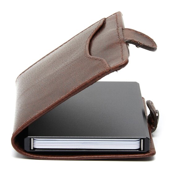 The Chesterfield Brand Albury Etui na karty kredytowe Ochrona RFID Skórzany 7 cm