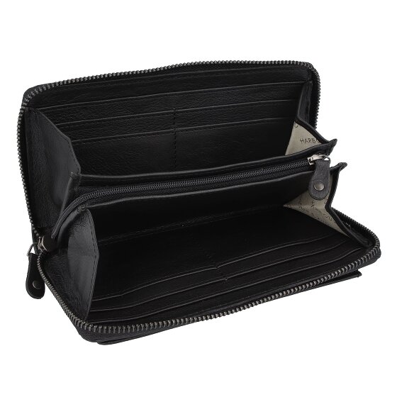 Harbour 2nd Just Pure Pamela Portfel Ochrona RFID Skórzany 19.5 cm