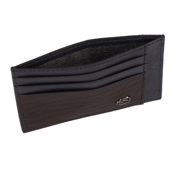 Piquadro Black Square Etui na karty kredytowe Skórzany 11 cm