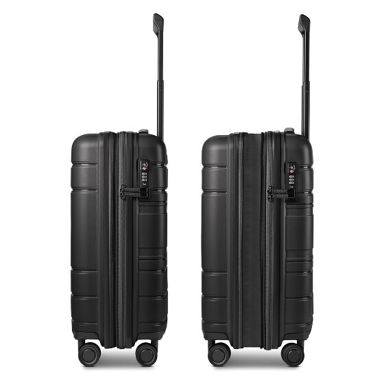 Redolz Essentials 11 4 kółka Walizka kabinowa 55 cm z funkcją poszerzenia