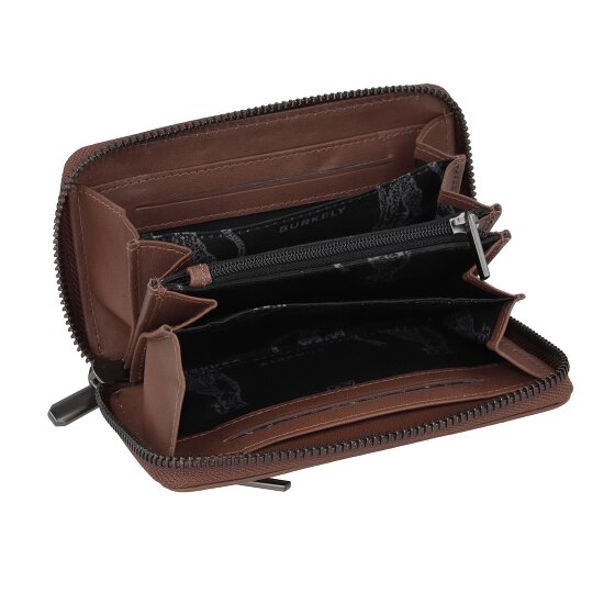 Burkely Nocturnal Nova Portfel Ochrona RFID Skórzany 14.5 cm