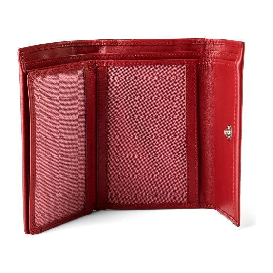 Esquire Silk Portfel Ochrona RFID Skórzany 13 cm