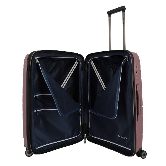 Travelite Air Base 4 kółka Walizka 67 cm z funkcją poszerzenia