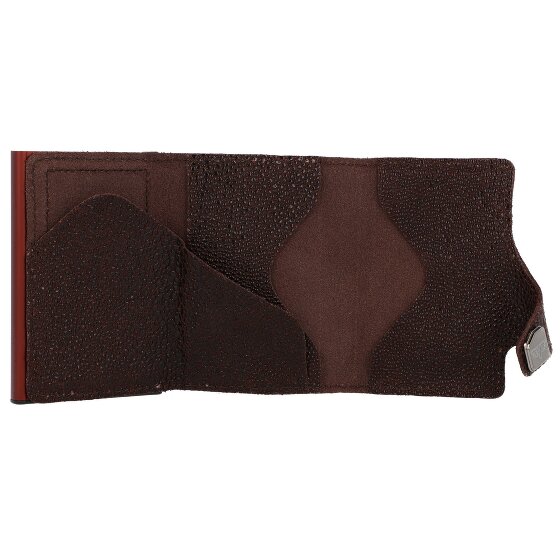 Tru Virtu Click & Slide Etui na karty kredytowe Ochrona RFID Skóra 6.5 cm
