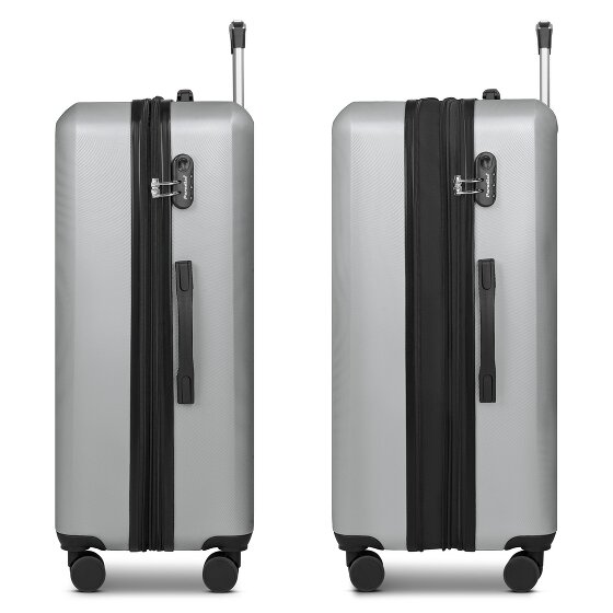 Check.In Paradise 2.0 4 kółka Walizka L 78 cm z plisą rozprężną