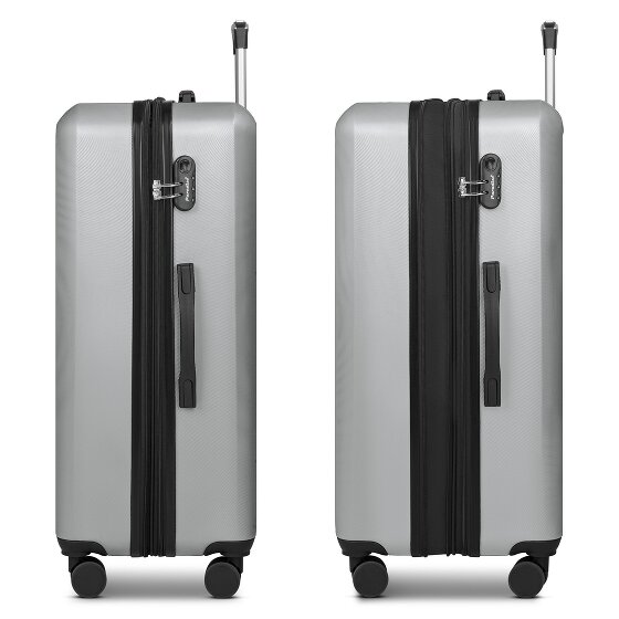 Check.In Paradise 2.0 4 kółka Walizka L 78 cm z plisą rozprężną