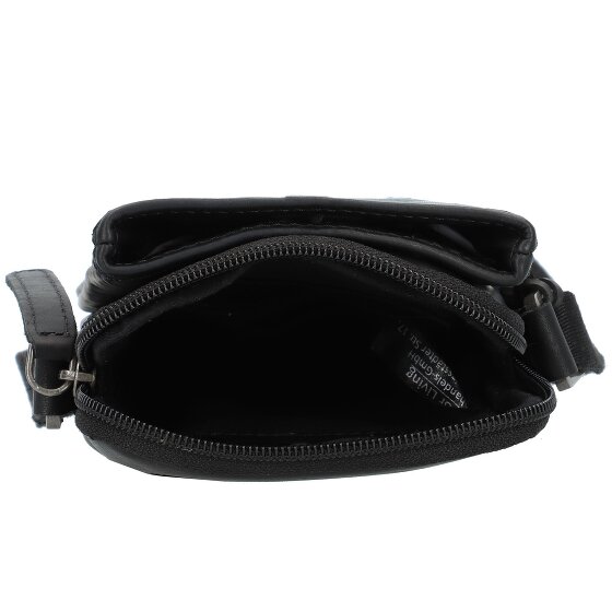 Greenburry Pure Black Etui na telefon komórkowy Skórzany 11 cm