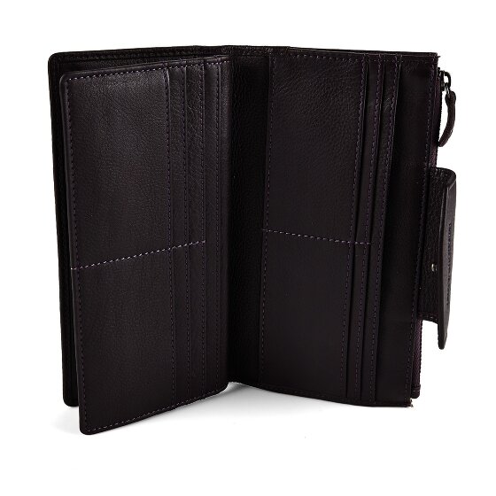 Harbour 2nd Ulla Portfel Ochrona RFID Skórzany 19.5 cm