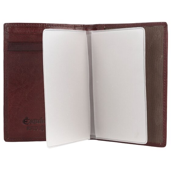 Esquire Toscana Etui na dowód osobisty Ochrona RFID Skórzany 9 cm