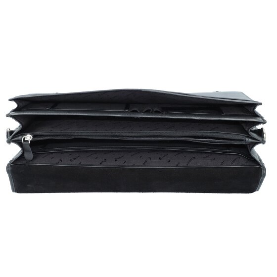 Esquire Oxford Briefcase Leather 41 cm Laptop Compartment