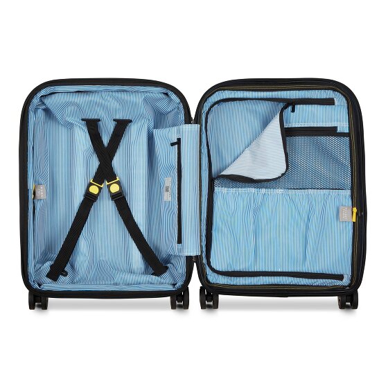 Delsey Paris Carrousel 2 4 kółka Walizka kabinowy 55 cm z plisą rozprężną