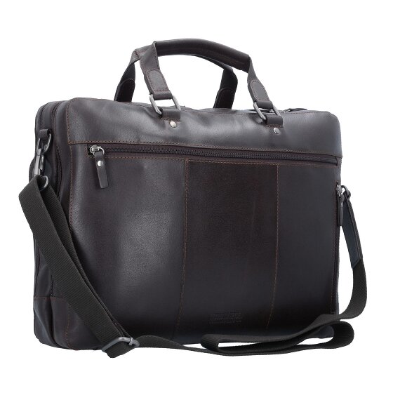 Leonhard Heyden Dakota Teczka skórzana 40 cm Komora na laptopa