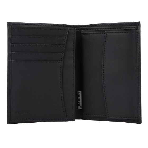 oxmox Leather Portfel Ochrona RFID Skórzany 9.5 cm