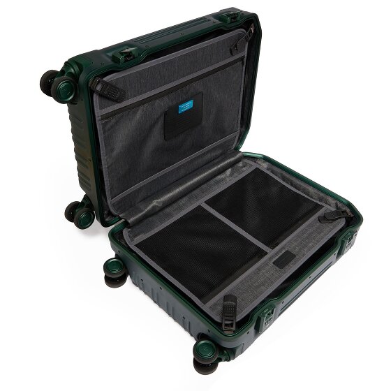 Piquadro PQLM 4 kółka Walizka kabinowa 55 cm Komora na laptopa