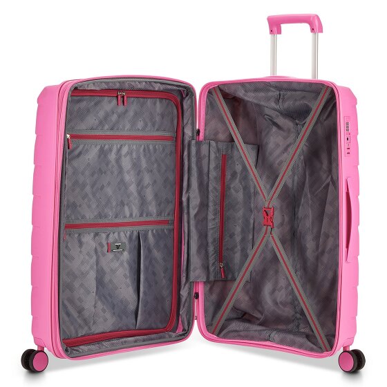 Roncato Skyline 2.0 4 kółka Zestaw walizek 3-części z plisą rozprężną