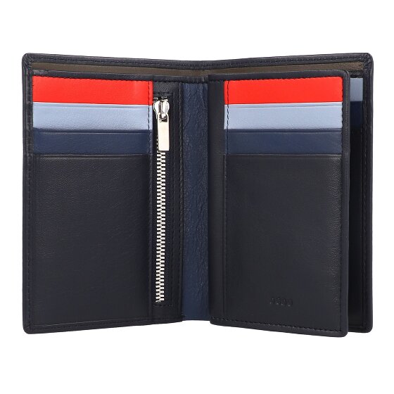 DuDu Tiberio Portfel Ochrona RFID Skóra 9.5 cm