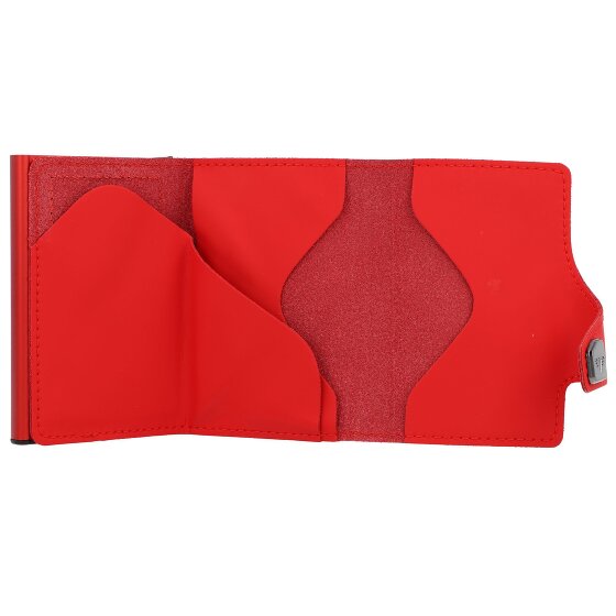 Tru Virtu Etui na karty kredytowe Click & Slide Portfel RFID Skóra 6,5 cm