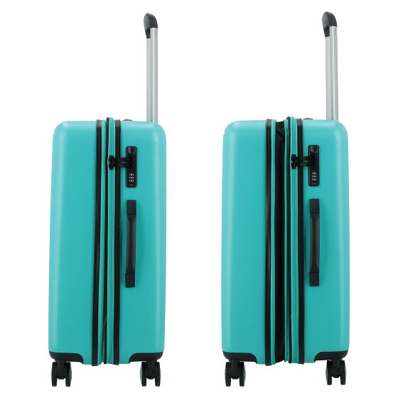 Gabol Future Plus 4 kółka Walizka 66 cm z plisą rozprężną