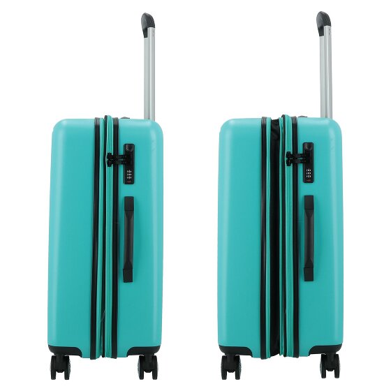 Gabol Future Plus 4 kółka Walizka 66 cm z plisą rozprężną