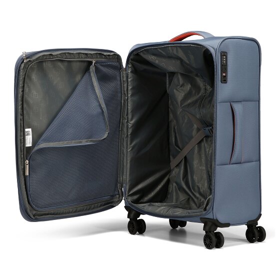 American Tourister Cloudrider 4 kółka Walizka M 67 cm z plisą rozprężną