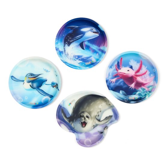 Ergobag Zestaw tornistrów 6 szt. z zestawem rzepów