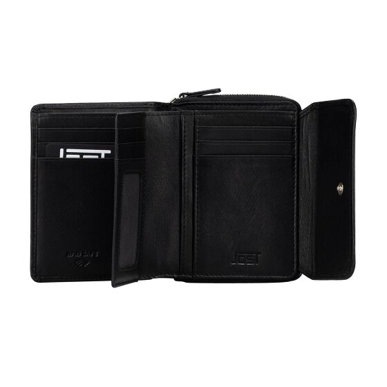 Jost Odense Portfel Ochrona RFID Skórzany 12 cm