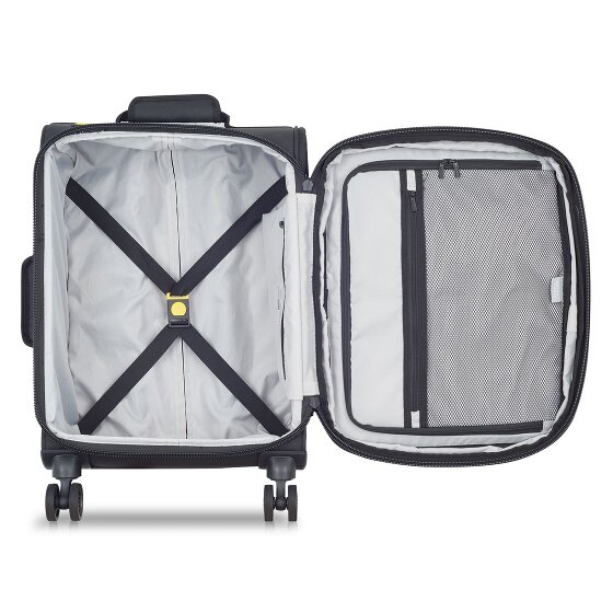 Delsey Paris Maubert 2.0 4 kółka Walizka kabinowy 55 cm z plisą rozprężną