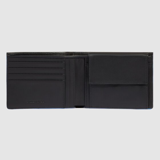 Piquadro Atlas Portfel Ochrona RFID Skórzany 12.5 cm