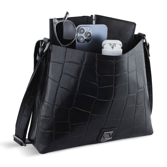 bugatti Nevio Briefcase Messenger Skórzany 30 cm