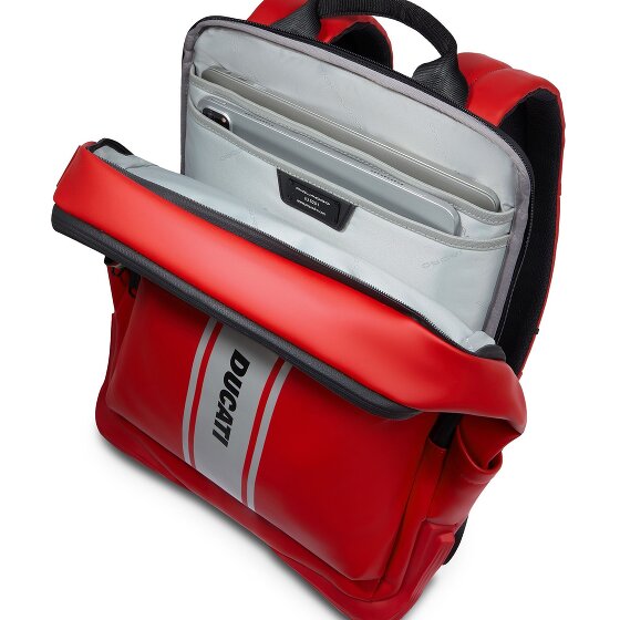 Piquadro Piquadro x Ducati Plecak Ochrona RFID 44 cm Komora na laptopa