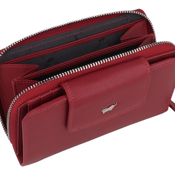 Braun Büffel Golf Secure Wallet RFID Leather 14 cm