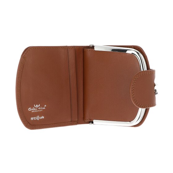 Golden Head Polo Wallet RFID Leather 10 cm