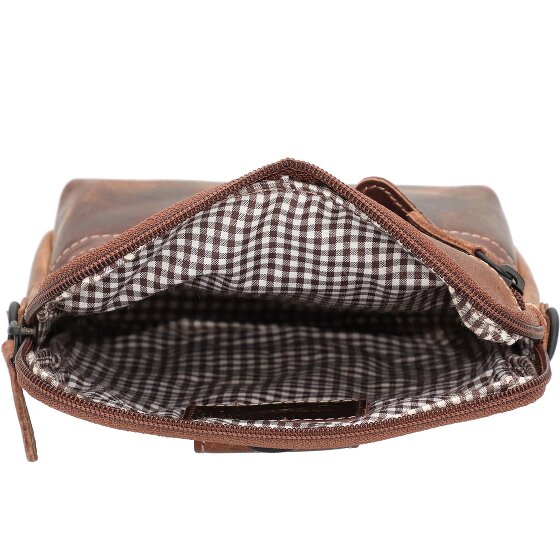 Jack Kinsky Skórzana torba na ramię Baltimore 11 16 cm