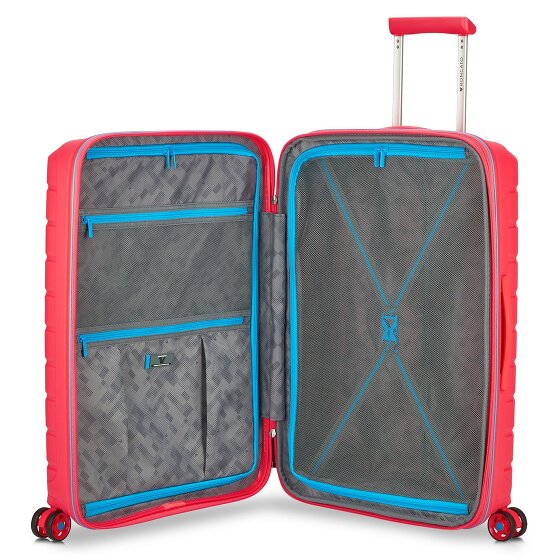 Roncato B-Flying Move 4 kółka Walizka 68 cm z plisą rozprężną