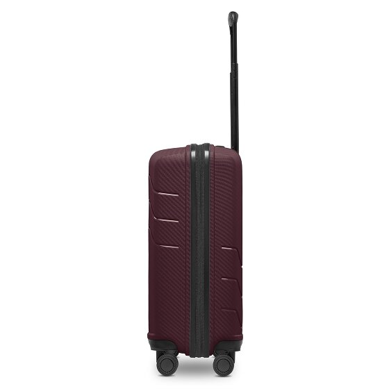 Redolz Essentials 17 4-kołowy wózek kabinowy 55 cm z miękką kieszenią na laptopa