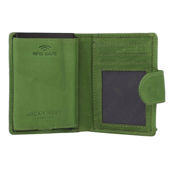 Jack Kinsky Aruba 500 Portfel Ochrona RFID Skórzany 7.5 cm