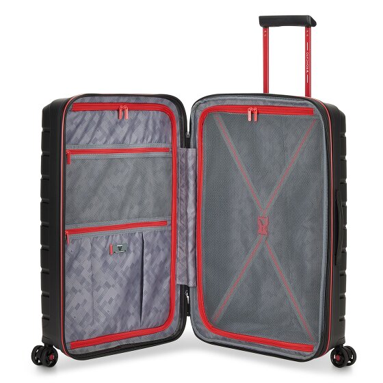 Roncato B-Flying Move 4 kółka Walizka 68 cm z plisą rozprężną