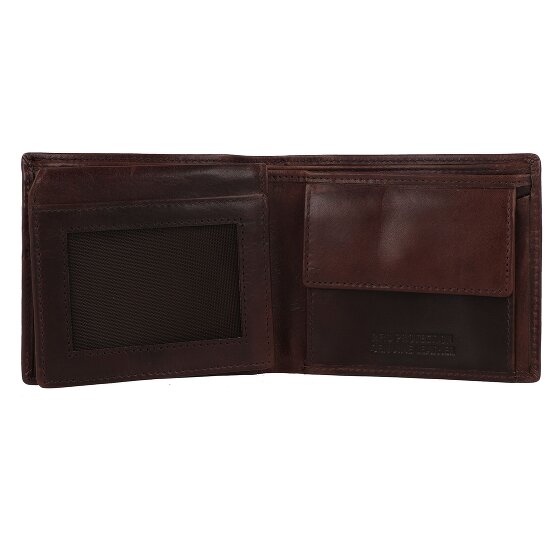 Greenburry Newport Portfel Ochrona RFID Skórzany 11 cm