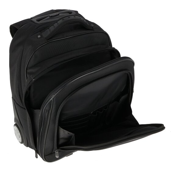 Dermata 2 kółka Walizka z plecakiem 47.5 cm Komora na laptopa