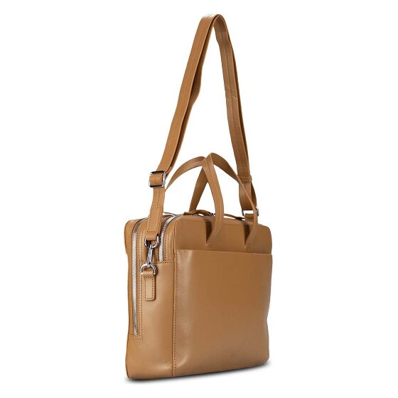 Jost Arva Teczka Skórzany 36 cm Komora na laptopa