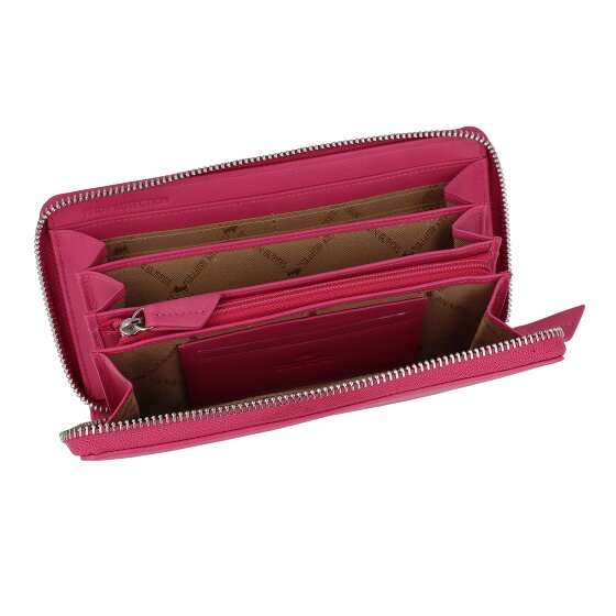 Braun Büffel Joy Portfel Ochrona RFID Skórzany 19 cm