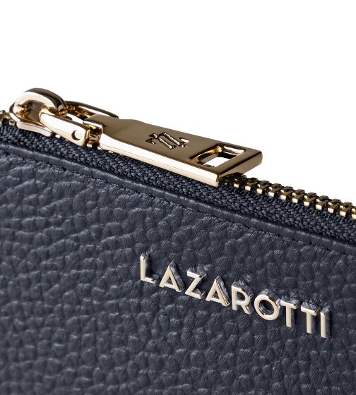 Lazarotti Bologna Leather Portfel z kluczem Skórzany 11.5 cm