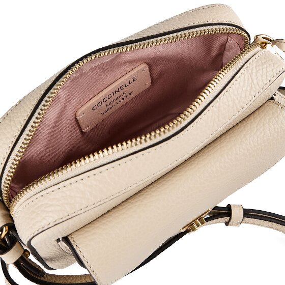 Coccinelle Beat Soft Mini Torba Torba na ramię Skórzany 18 cm